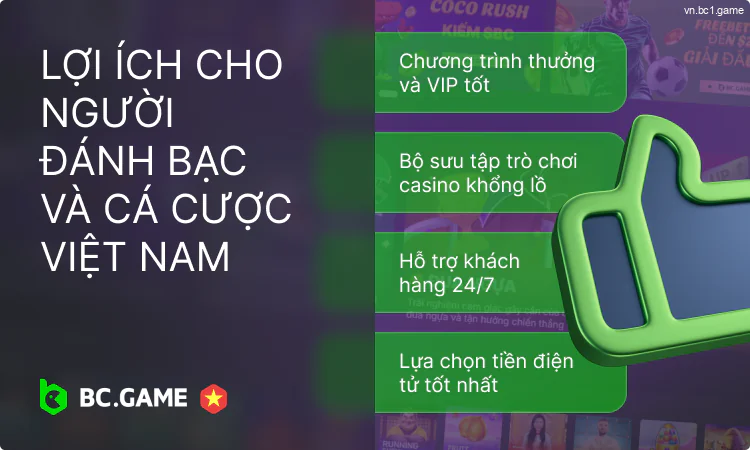 Ưu điểm của BC.Game Việt Nam