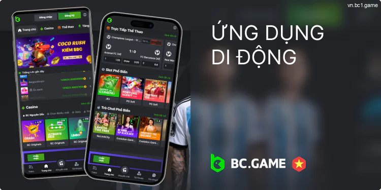 Ứng dụng di động BC.Game