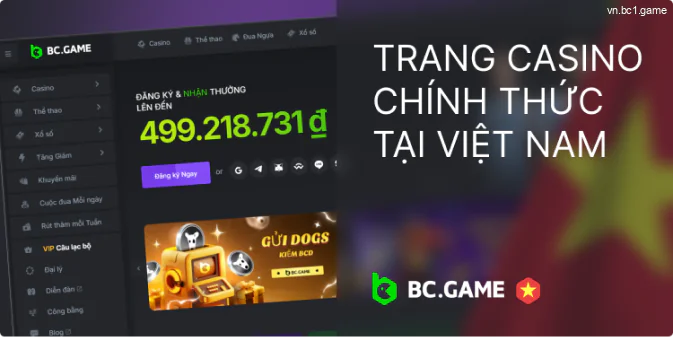 Website chính thức của BC.Game tại Việt Nam